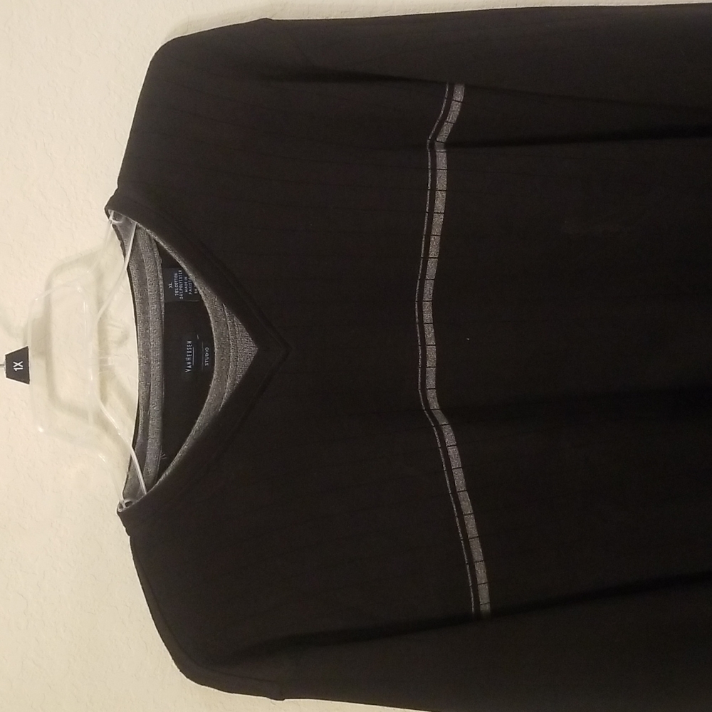 Van Heusen Men's Long Sleeve Crew Neck Sweater